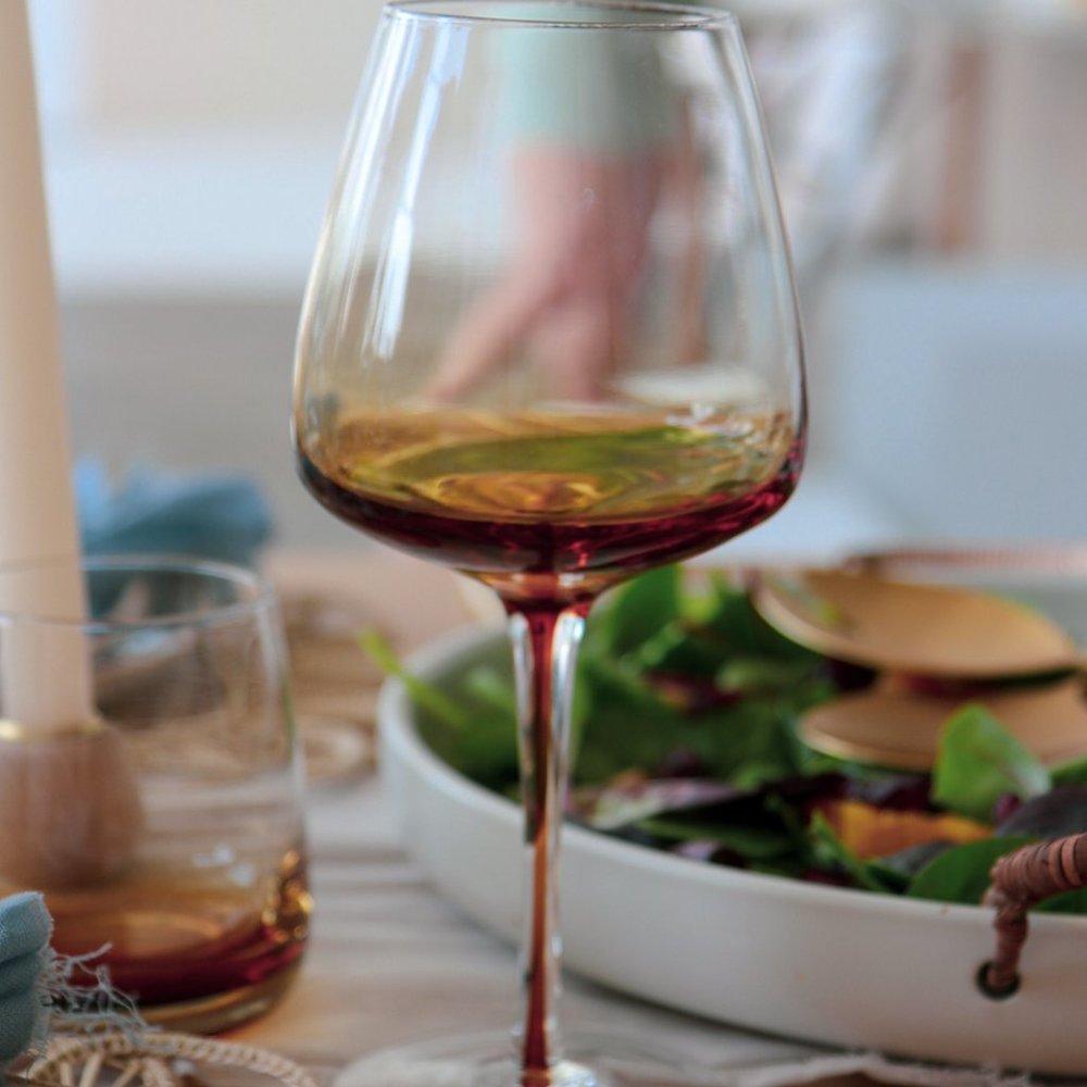 Amber Broste Copenhagen Glassware (Wine and Tumbler)